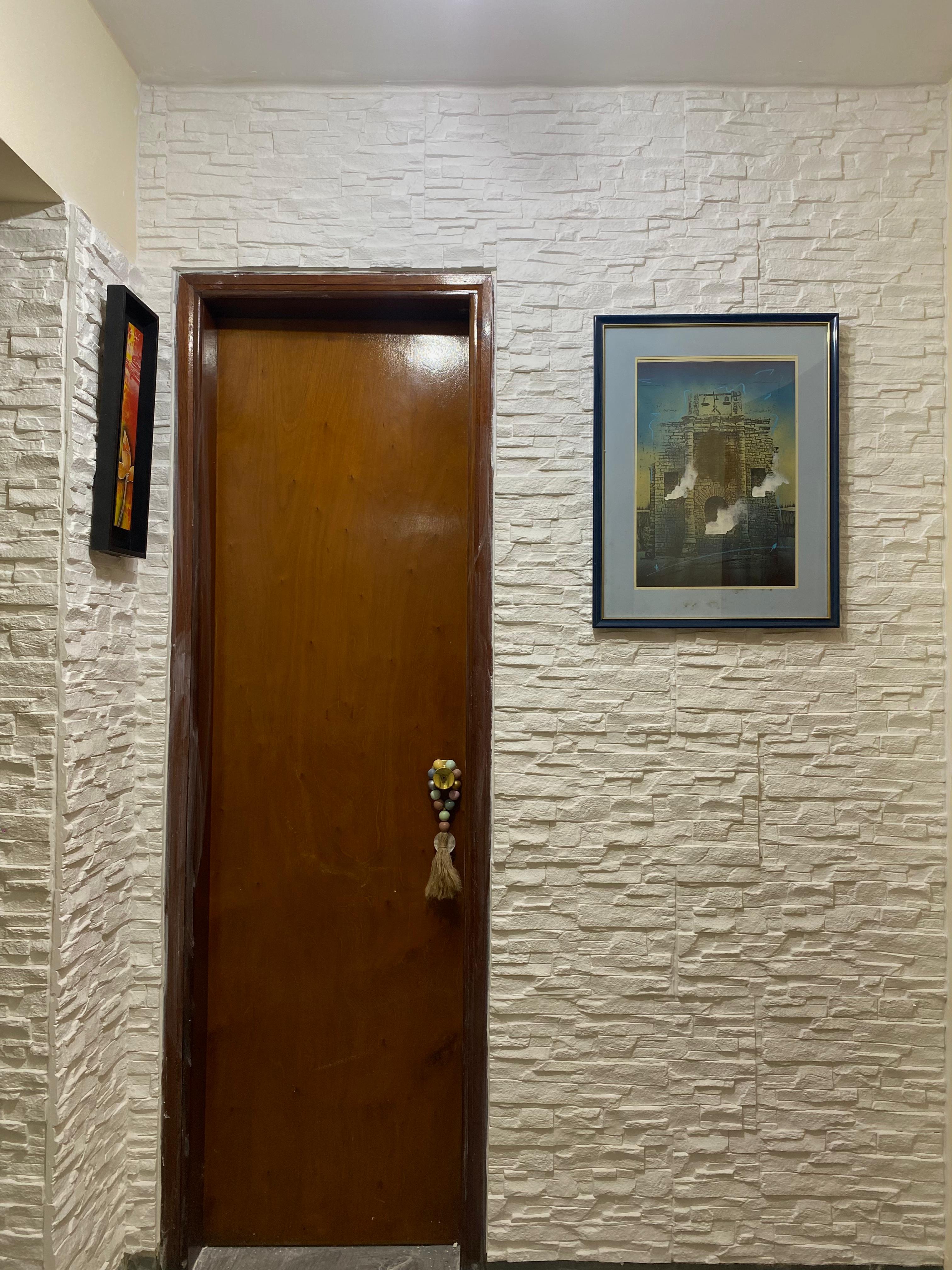 Después - Pared con descascaramiento - Asunción